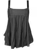 Blusa Bata Seda Marinho